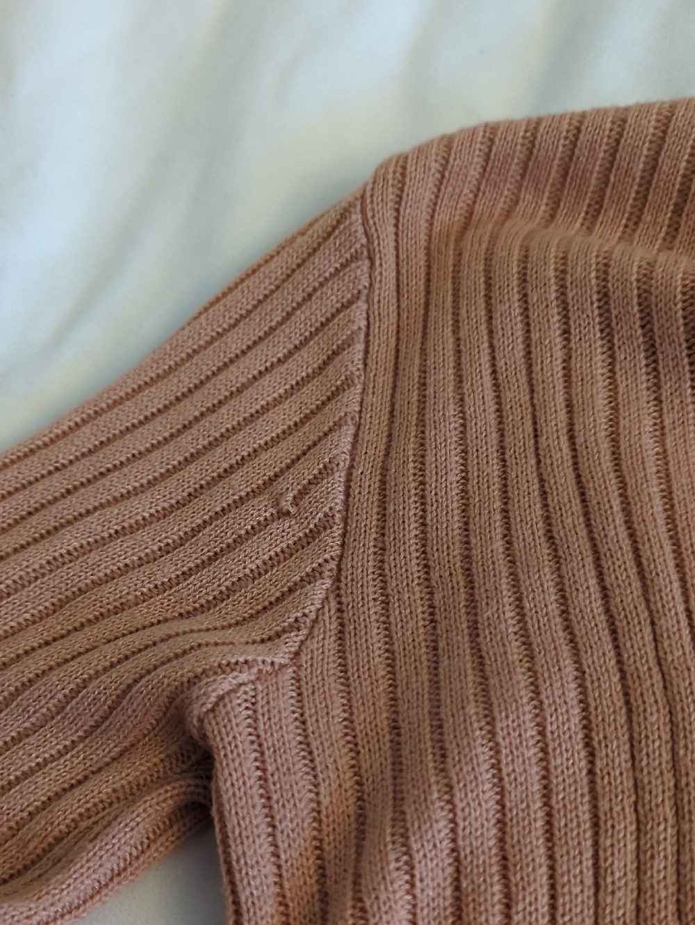Ribbed Drawstring Sweater - Picture 4 of 4